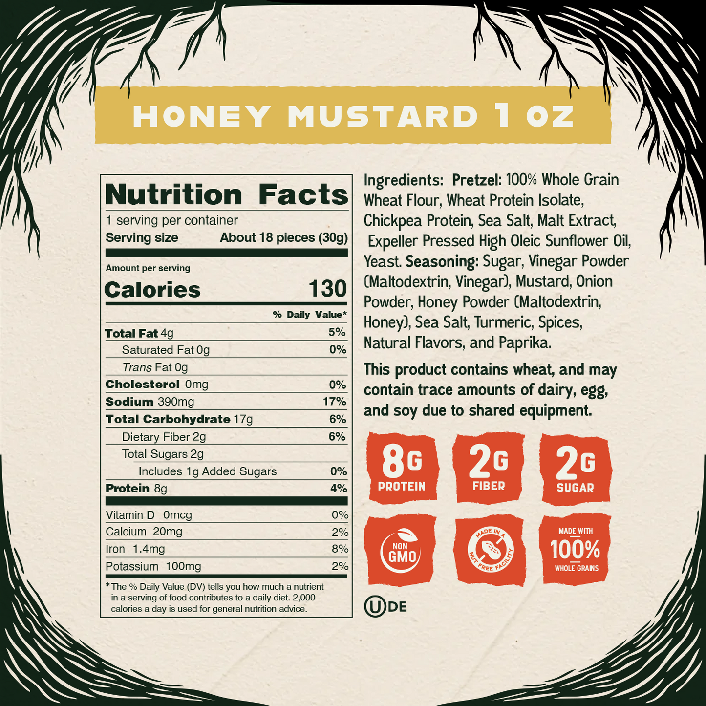(16ct) Honey Mustard 1 oz